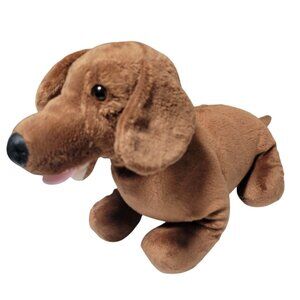 Build a Bear Dachshund 18 inch Plush Wiener Dog Puppy Stuffed Animal Toy BAB